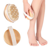 PPR Soft Bead Handleless Massage Bristle Bath Brush(As Show)