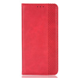 For Xiaomi Black Shark 5 RS Magnetic Buckle Retro Texture Leather Phone Case(Red)
