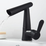 Qylt001 Horn Shape Vanity Faucet(Black)