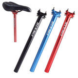 FMFXTR Bicycle Extended Saddle Seat Tube Double Nail Straight Tube, Specification: 31.6mm(Red)