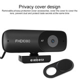 C90 1080P HD Computer Camera Webcam (Black)