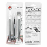 BAKU Solder Slurry Removal Scraper Tweezers Set(BK-7280)