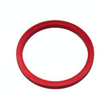 10 PCS FMFXTR Bicycle BB Middle Shaft Flying Wheel Cushion, Thickness: 2.5mm (Red)