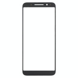 For Alcatel 3 5052D Front Screen Outer Glass Lens (Black)