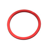 10 PCS FMFXTR Bicycle BB Middle Shaft Flying Wheel Cushion, Thickness: 1.5mm (Red)