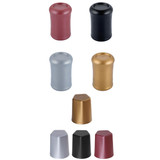 6 PCS Bar Thickening Anti-skid Dice Cup, Style: Pentagon(Silver)