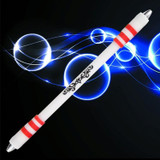 2 PCS Visual Spinning Pen Drop Resistant No Refill Rotary Pen Special(A5 Red)