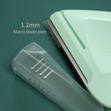 2 PCS/Box Small Triangular Eyebrow Trimmer(White + Green)