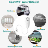 WIFI Smart APP Remote Water Leakage Alarm