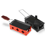 Mini Cheese Grill ,Specification: Wooden Handle Red Set
