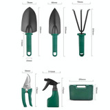 YL025 Potted Gardening Tool Set, Specification: 5 PCS / Set (Purple)