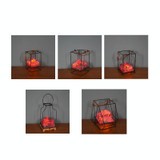 Imitation Charcoal Flame Lamp LED Wrought Iron Holiday Decoration, Spec: Charcoal D