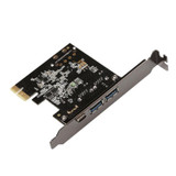 USB 3.1 Type-C PCIe to Type-C and Type A 3.0 Expansion Card USB PCI Express Riser Card