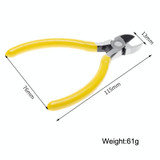 4 PCS XBQ1001 Multifunctional Manual Pliers, Style: Tangent