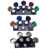 Full Metal Spot Oil Cup Stand  Oiler Watch Repair Tool, Style: Five Oils Cups Colorful