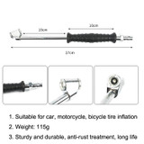 Car Tire Double-Ended Air Nozzle, Specification: Globe