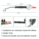 Car Tire Double-Ended Air Nozzle, Specification: Tobacco Bag With Gaselet