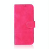 For Umidigi Power 5S Skin Feel Magnetic Buckle Calf Texture PU Phone Case(Rose Red)