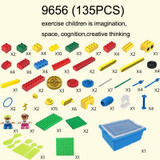 9656 (135 PCS) Children Assembling Building Block Toy Set