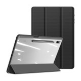 For Samsung Galaxy Tab S8/S7 DUX DUCIS TOBY Series Horizontal Flip Tablet Case(Black)