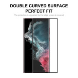 For Samsung Galaxy S22 Ultra ENKAY 3D Curved Hot Bending Tempered Glass Full Film, Hole Unlock
