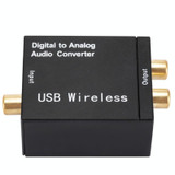 YP028 Bluetooth Digital To Analog Audio Converter, Specification: Host+USB Cable+Fiber Optic Cable