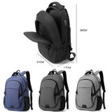 cxs-612 Multifunctional Oxford Laptop Bag Backpack (Black)
