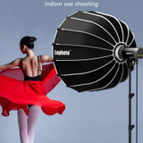 Lophoto LP-200Bi 200W Dual-Color Temperature Continuous Light LED Studio Video Fill Light(EU Plug)
