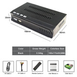 ISDB-T Satellite TV Receiver Set Top Box with Remote Control, For South America, Philippine(US Plug)