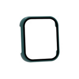 For OPPO Watch 2 42mm PC + Tempered Glass Watch Protective Case(Pine Needle Green)