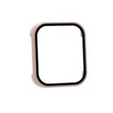 For OPPO Watch 2 42mm PC + Tempered Glass Watch Protective Case(Pink)