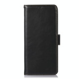 For Xiaomi Redmi Note 11 Pro 4G / 5G Global Crazy Horse Top Layer Cowhide Leather Phone Case(Black)