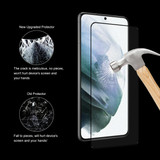 For Samsung Galaxy S22 5G 5pcs ENKAY Ultra-thin 0.2mm Full Glue Coverage Tempered Glass Protector