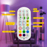 LED Symphony RGB Atmosphere Floor Light with Remote Control, Length:1.2m