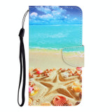 For Xiaomi Redmi Note 11 Global 3D Colored Drawing Horizontal Flip Leather Phone Case(Pentagram)