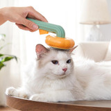 Cat Comb Remove Floating Hair Dog Comb(Yellow)