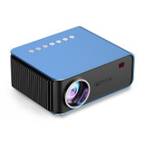 T4 Same Screen Version 1024x600 1200 Lumens Portable Home Theater LCD Projector, Plug Type:UK Plus(Blue)