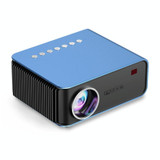 T4 Regular Version 1024x600 1200 Lumens Portable Home Theater LCD Projector, Plug Type:EU Plug(Blue)