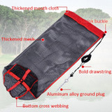 Invisible Fish Guard Thickened Beam Mouth With Ground Insert Net Bag To Loading Fish Bag, Specification: 60cm x 150cm