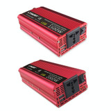 LVYUAN Car Inverter Dual USB Power Converter, Specification: 12V to 220V 2000W UK Plug