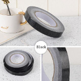 2 PCS Home Decoration Self-Adhesive Ceiling Beauty Sideline Tile Beauty Seam Sticker, Specification: 10cmx10m(Brushed Black)