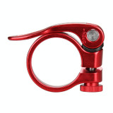 GUB CX-49 34.9mm Aluminum Ultralight Bicycle Seat Post Clamp(Red)