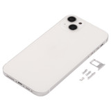 Back Housing Cover with Appearance Imitation of iP13 for iPhone XR(White)