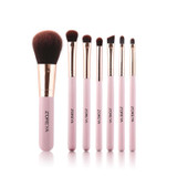 ZOREYA 7-In-1 Portable Bucket Makeup Brush Set For Beginners Makeup Bucket Brush, Exterior color: ZS733