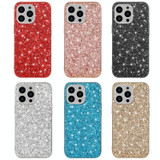 Glitter Powder Shockproof TPU Protective Case For iPhone 13 Pro(Gold)