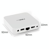 T95MINI 4K HD Network TV Set Top Box, Android 10.0, Allwinner H313 Quad Core 64-bit Cortex-A53, 1GB + 8GB, Support 2.4G WiFi, HDMI, AV, LAN, USB 2.0, UK Plug