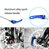 3 Sets BG-M5147 Mountain Bike Hub With Long Quick Release Lever(Silver)