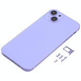 Back Housing Cover with Appearance Imitation of iP13 for iPhone XR(Purple)