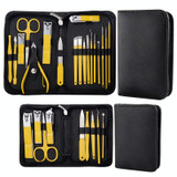 2 Set 9 In 1  Nail Clipper Set Manicure Set Stainless Steel Nail Clipper Manicure Tool