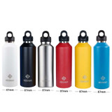 REVOMAX Stainless Steel Vacuum Flask Outdoor Car Vacuum Flask, Capacity 950ml (Sunflower Yellow)